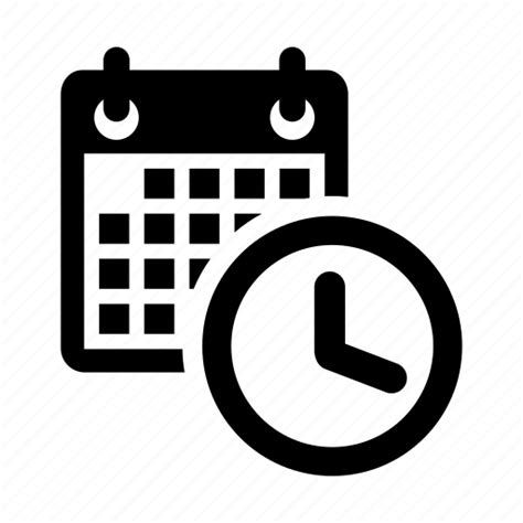 Calendar Date Datetime Event Schedule Time Icon