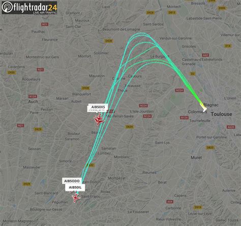 Flightradar24 On Twitter To Follow Each Airbus50 Flight Individually