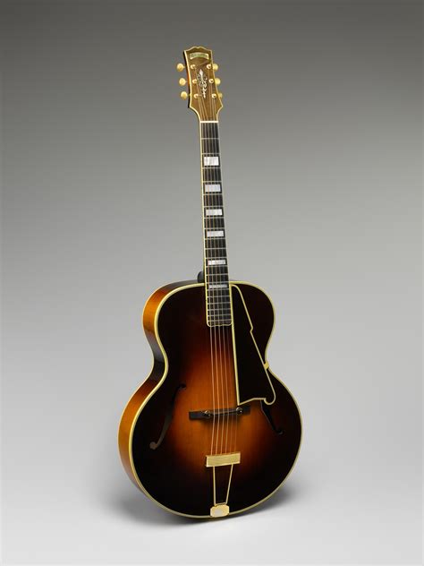 Archtop Guitar 1932 Guitar Heroes The Metropolitan Museum Of Art
