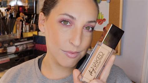 Testing The NEW URBAN DECAY STAY NAKED FOUNDATION YouTube