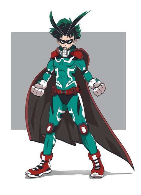 Midoriya Hero Mode By Ruffu On Deviantart