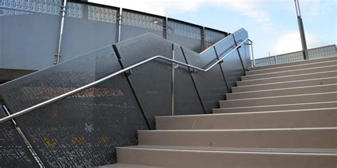 Buy balcony railings and get the best deals at the lowest prices on ebay! Perforated Metal Panel Railing | Demax Arch
