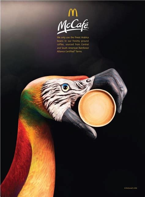 Mcdonalds Parrot Print Advert Design Ad Design Class Design Creative
