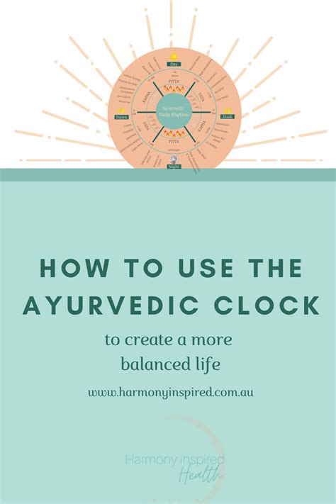 How To Use The Ayurvedic Clock In 2021 Ayurvedic Healing Ayurvedic