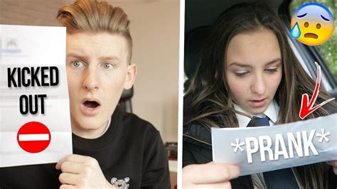Getting 13 Year Old Sister Kicked Out Of School Prank She Cried