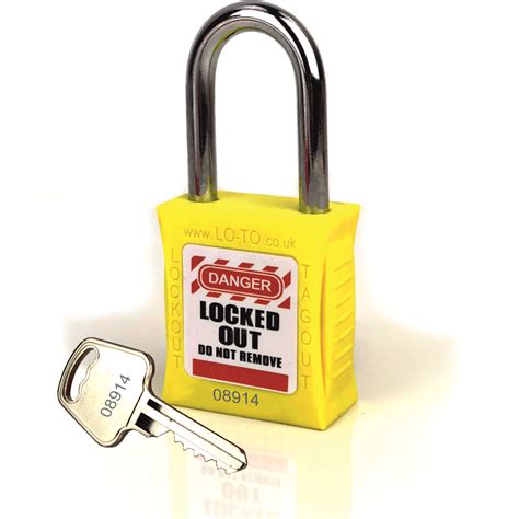 Lockout Uk Lockout Tagout Safety Padlocks