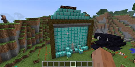 Diamond Block House Minecraft Project