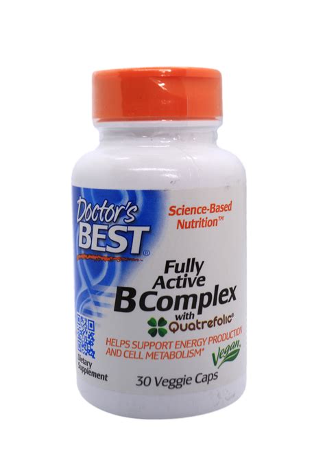 This supplement has three b vitamins that are important in preventing numbness and tingling sensation, promoting mental alertness, and increasing energy level. Fully Active B Complex 30caps | Holistic Integrative Care ...
