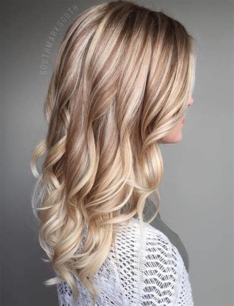 Hair colors ideas ash lob haircut with lowlights. 50 Variants of Blonde Hair Color - Best Highlights for ...