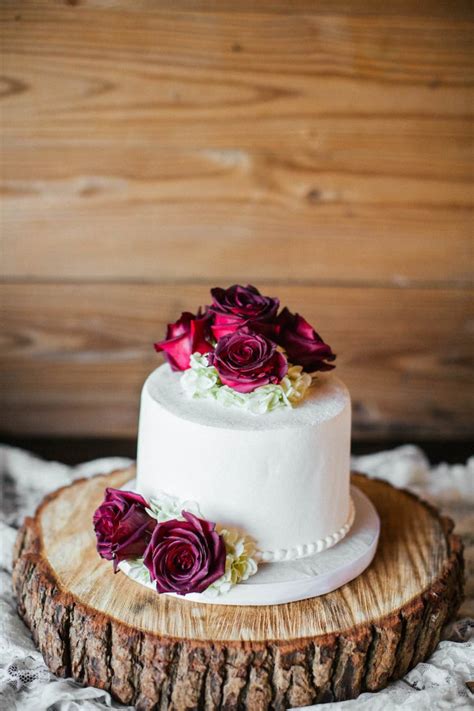 Romantic Fall Inspired Tampa Bay Wedding Tiered Wedding Cake