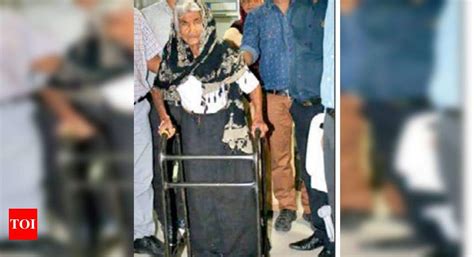 106 year old woman undergoes hip surgery kanpur news times of india