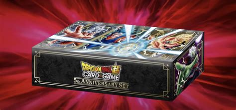 Dragon Ball Super Card Game Announces 5th Anniversary Box