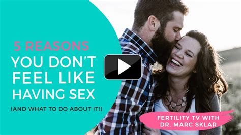 5 Top Causes You Dont Feel Like Having Sex Youtube