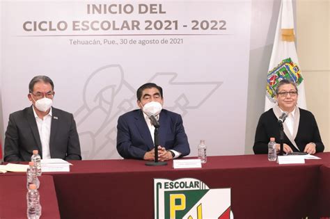 Reconoce Presidente Regreso A Clases De Puebla Curul Puebla