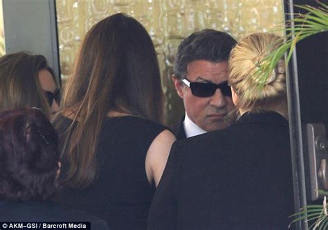 Sage Stallone Funeral Grieving Father Sylvester Stallone Leads