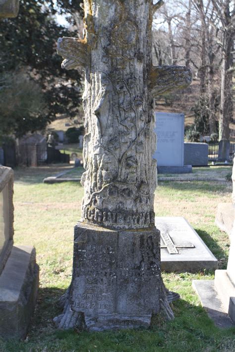 Amazing Headstone Sculpture Hollywood Cemetery Richmond Va