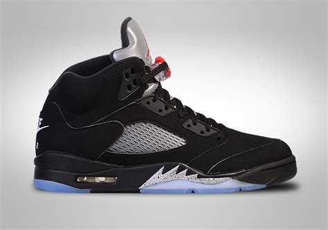 Nike Air Jordan 5 Retro Og Black Metallic Bg Smaller Size Pour €232