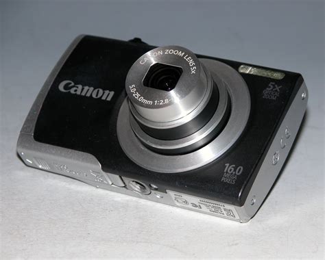 Canon Powershot A2500 160mp Digital Camera Black 0333