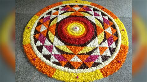 Simple pookalam designs for home and festivals to create the best artwork in this celebration with the latest collections of images, ideas, and pictures of kolam. Simple Pookalam Designs for Onam 2020: Easy Beautiful ...