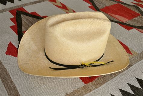 Vintage Stetson Straw Hat Mens Quenca Panama 15x Size 7 14 By
