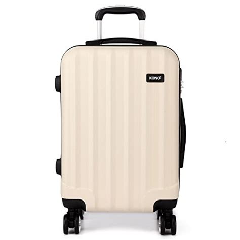 Kono Carry On Luggage Super Lightweight Hard Shell Abs 20 Inch Cabin