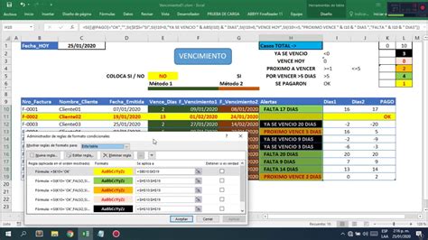 Plantilla Para Control De Vencimiento De Cuentas En Excel Ninja Del