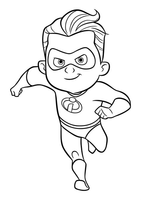 Coloring Pages Incredibles Coloring Pages