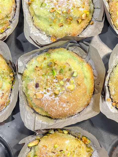 Easy Bakery Style Pistachio Muffins Bad Batch Baking Restaurant