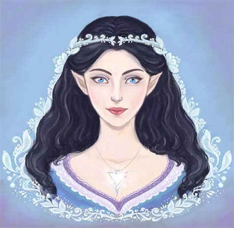 Arwen By Eleika Imaginarymiddleearth In 2022 Tolkien Art Image