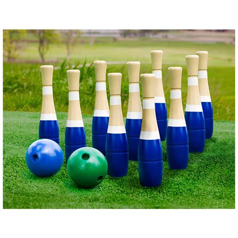 Sterling Sports Lawn Bowling 582326 Yard Games At Sportsmans Guide