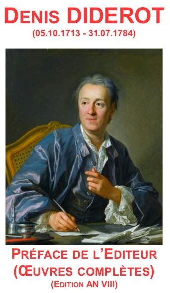 Bienvenue Chez Sab Oeuvres Complètes De Denis Diderot Préface De L