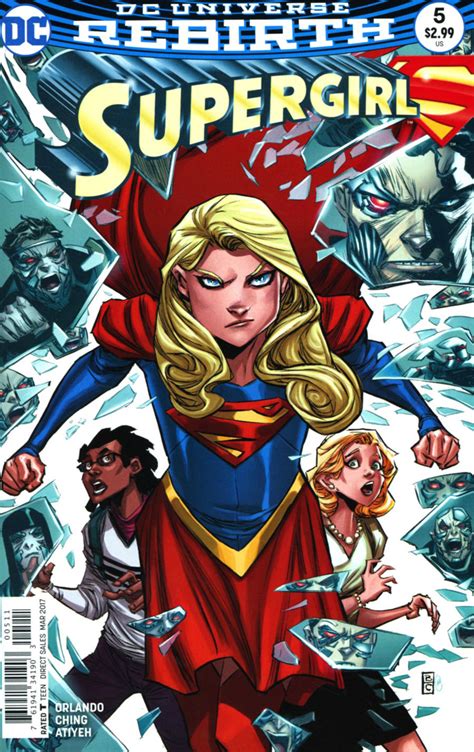 Supergirl Vol 7 5 Cover A Regular Brian Ching Cover Midtown Comics