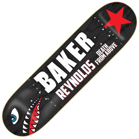 Baker Skateboards Baker Andrew Reynolds Bomber Skateboard Deck 80