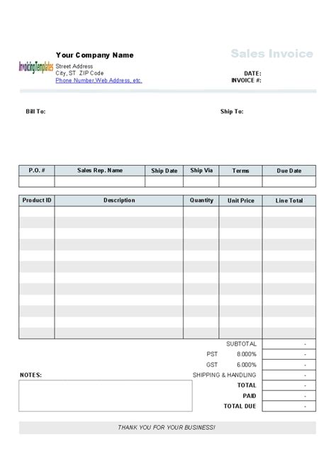 Included on this page, you'll find a construction timeline template, a construction budget template, a construction . Sales Invoice Format In Excel * Invoice Template Ideas