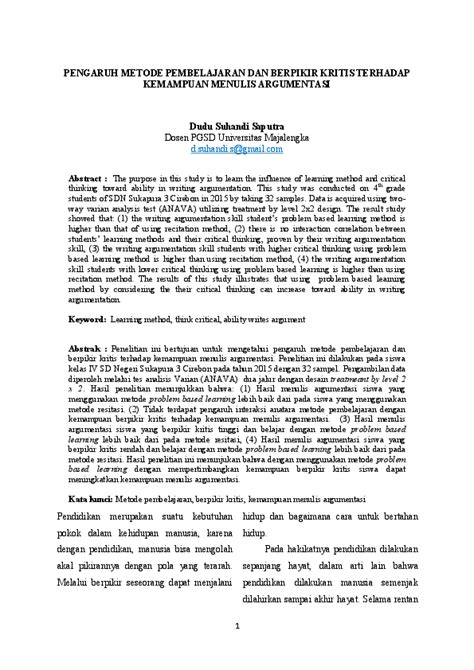 Lingkup bidang pengabdian kepada masyarakat antara lain meliputi pelatihan, pemasaran, keamanan pangan lokal. Jurnal Pdf Ttg Manajemen Kelas - Jurnal Ttg Efisiensi Alat ...