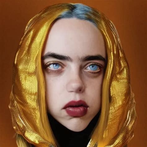 Billie Eilish In Golden Armor Stable Diffusion OpenArt