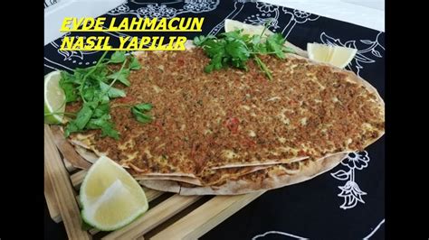 Evde Lahmacun Nasil Yapilir Lahmacun Tar F Https