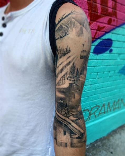 12+ Snowboard Tattoo Designs, Ideas | Design Trends - Premium PSD
