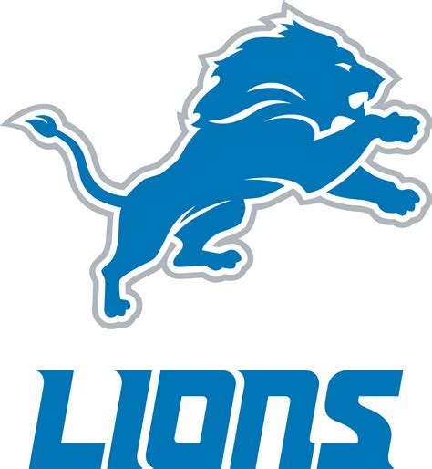 The detroit lions are among the many nfl teams that share the name, mascot, and central logo image. Detroit Lions Logo - PNG and Vector - Logo Download