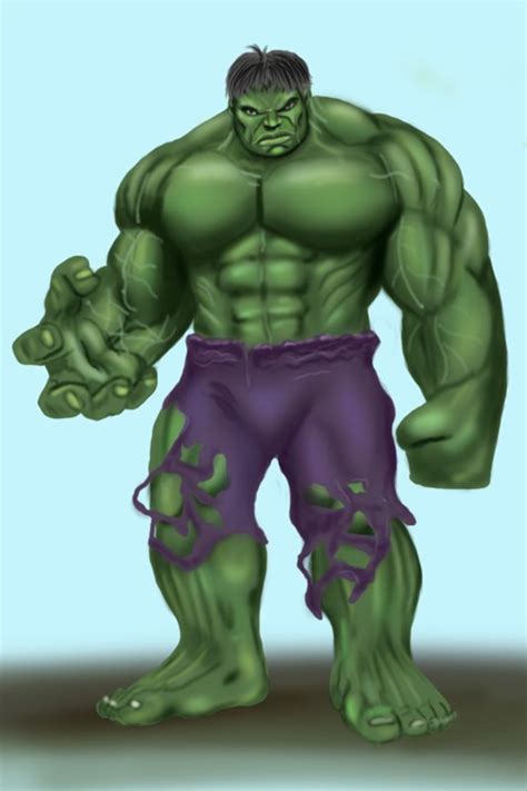 Learn How To Draw The Hulk The Hulk Step By Step Drawing Tutorials