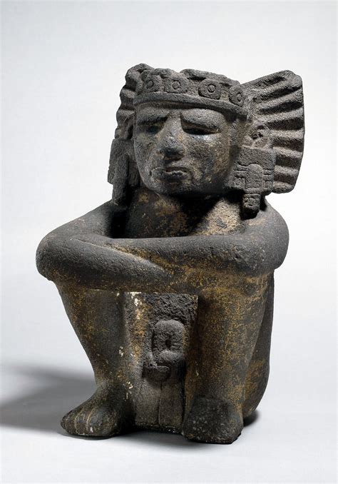 Seated Figure Of Xiuhtecuhtli