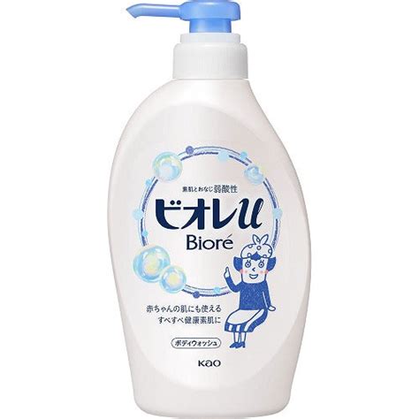 Biore U Body Wash Pump 480ml Fresh Floral Scent Harajuku Culture Japan
