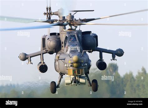 Mil Mi 28n Night Hunter Attack Helicopter Of The Russian Air Force