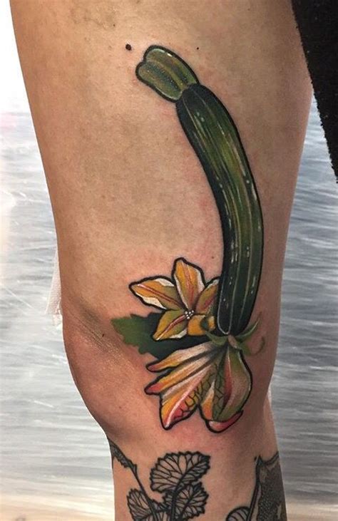 40 best sad sack tattoo images on pinterest | ink, the.after getting her latest design, she said on tiktok: Jessica Mach zucchini tattoo | Tattoos, Flower tattoo, Ink