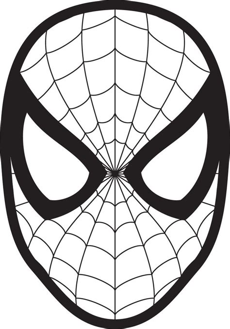 easy superhero spiderman pumkin carving pattern templates