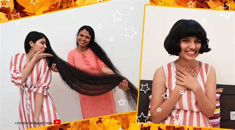 The certificate has helped her find a place in the limca book of records this year, as the woman with the longest hair in india. Gujarat's Rapunzel, world record holder for longest hair, gets first haircut in 12 years ...
