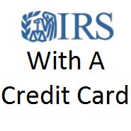 This payment option is available to you, regardless if you electronically file your tax return or. A Complete Guide To Paying Your Federal Taxes With A Credit Card, Updated For 2017 - Doctor Of ...