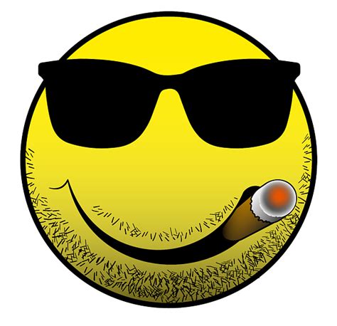 Smile Emoji Smoking Cigar T Shirt By Michael Spano Pixels