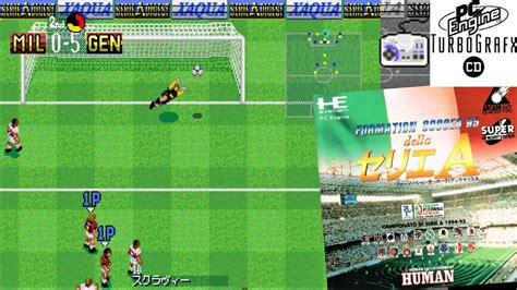 Formation Soccer 95 della Serie A 1995 TurboGrafx CD SUPER CD ROM²