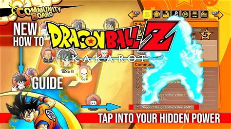 All the soul emblems that you collect in this feature might be a little confusing at the start but this dragon ball z kakarot community board guide will help you understand the feature easily. New Dragon Ball Z Kakarot How to Community Board Guide 2020 - YouTube